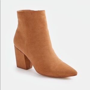 JUSTFAB Mercy Camel Booties
